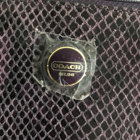 COACH Signature Snakeskin Tech Pouch - Picture 3 of 6